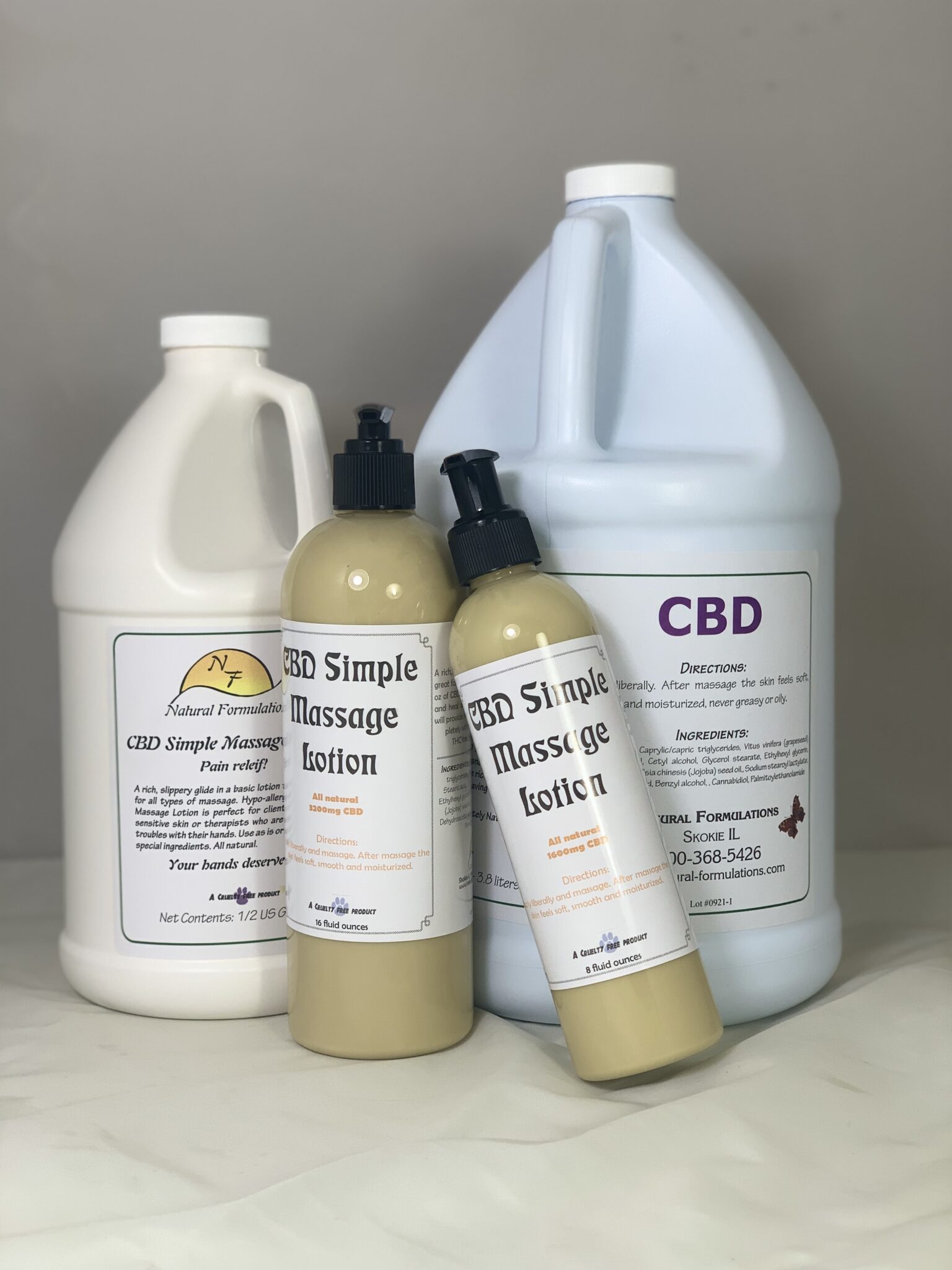 CBD Simple Massage Lotion